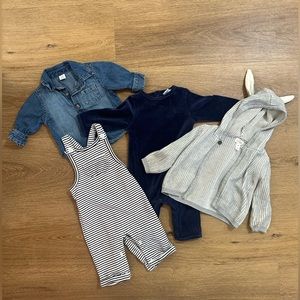 Baby boy clothing lot 3-6